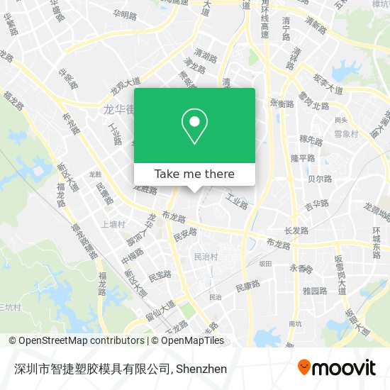 深圳市智捷塑胶模具有限公司 map