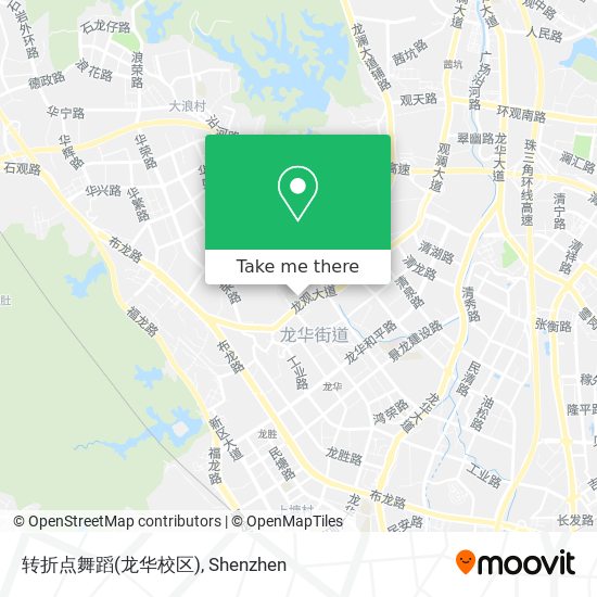 转折点舞蹈(龙华校区) map