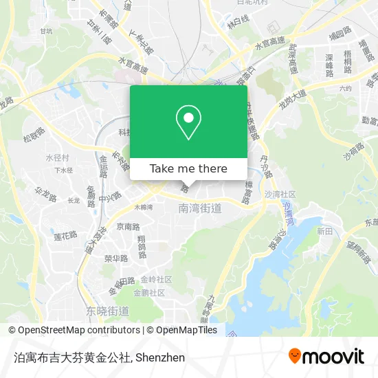 泊寓布吉大芬黄金公社 map