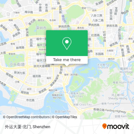 外运大厦-北门 map