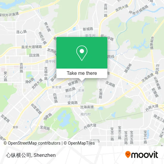 心纵横公司 map