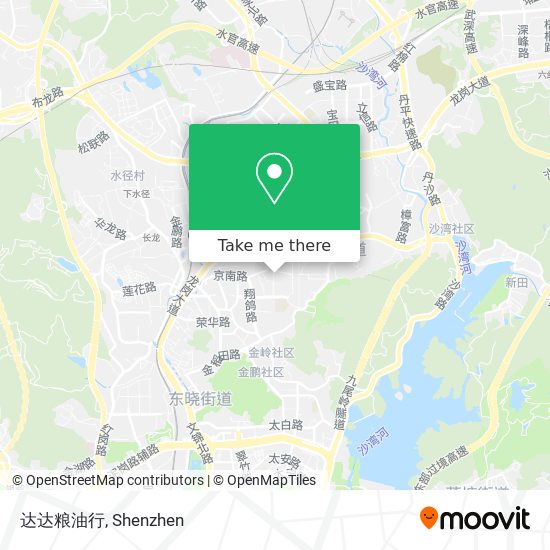 达达粮油行 map
