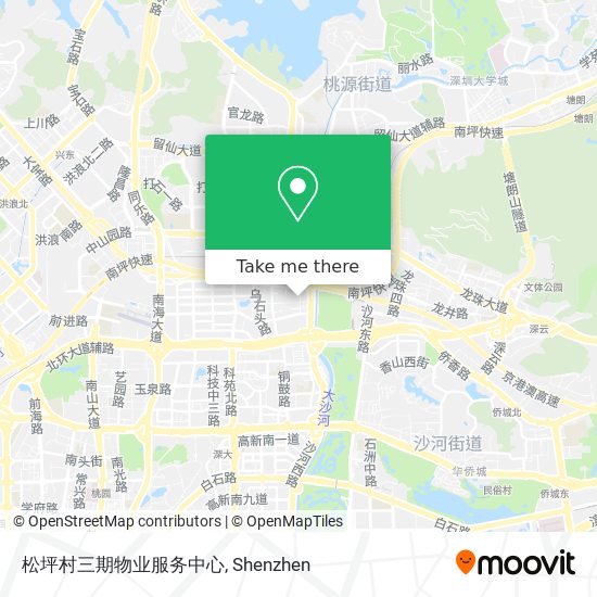 松坪村三期物业服务中心 map