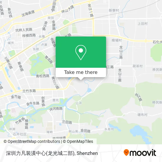 深圳力凡装潢中心(龙光城二部) map