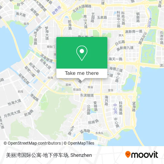 美丽湾国际公寓-地下停车场 map
