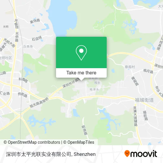 深圳市太平光联实业有限公司 map