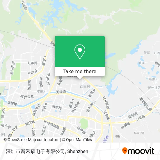 深圳市新禾硕电子有限公司 map