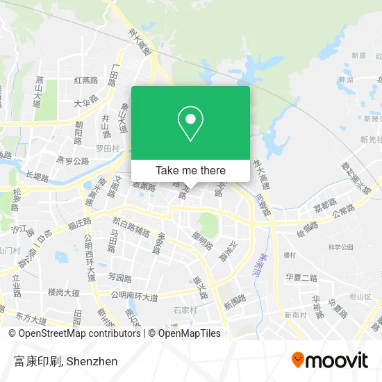 富康印刷 map