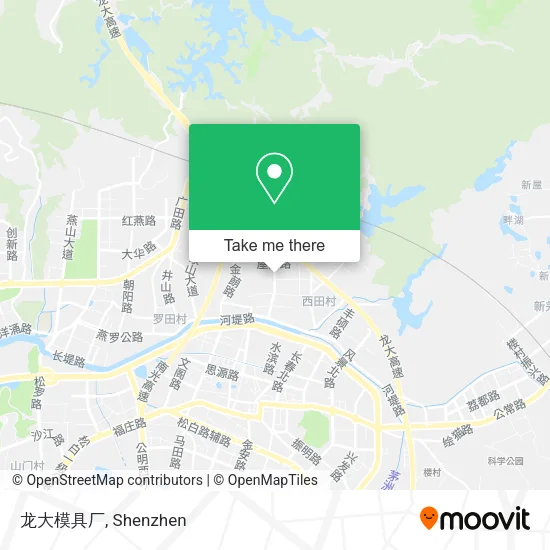 龙大模具厂 map