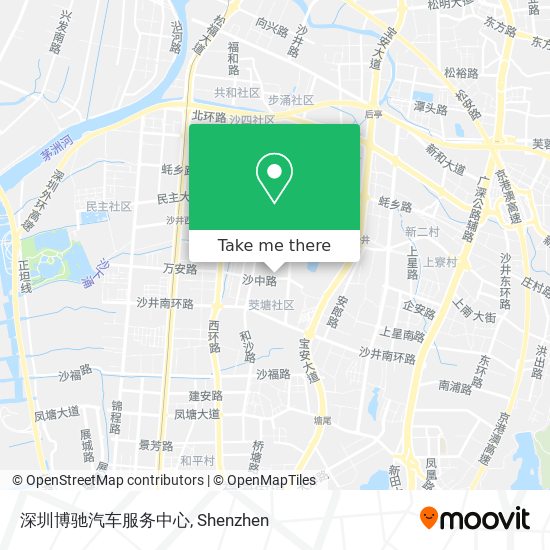深圳博驰汽车服务中心 map