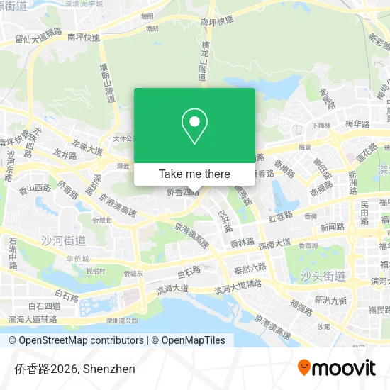 侨香路2026 map