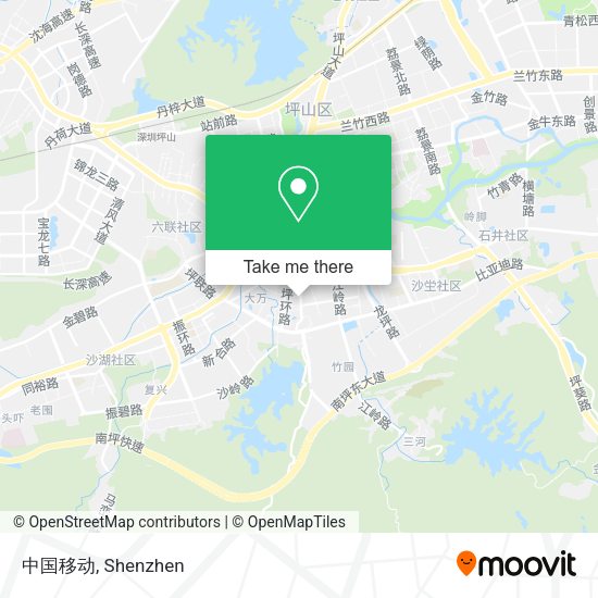 中国移动 map