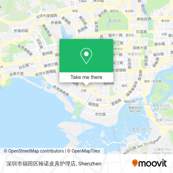 深圳市福田区翰诺皮具护理店 map