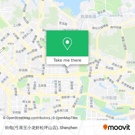 街电(弓亲王小龙虾松坪山店) map