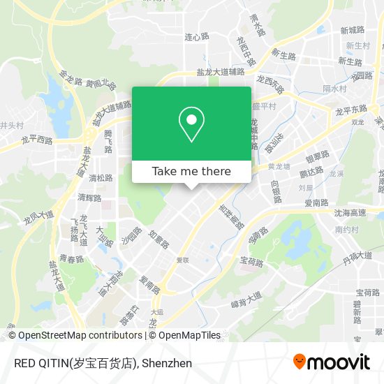 RED QITIN(岁宝百货店) map