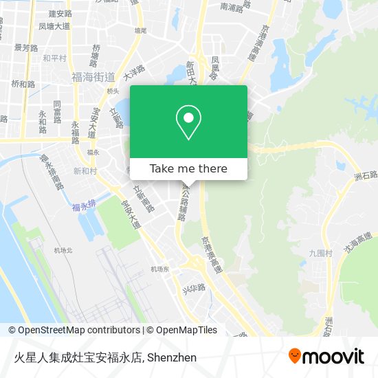 火星人集成灶宝安福永店 map