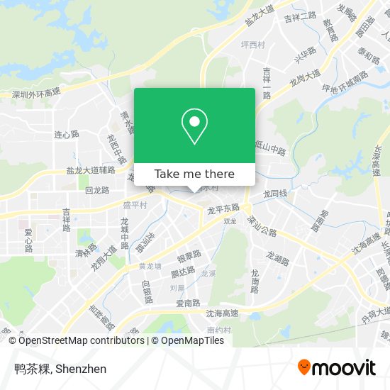 鸭茶粿 map