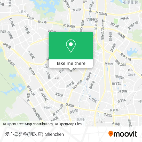爱心母婴谷(明珠店) map