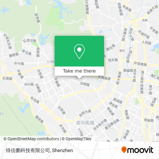 得信鹏科技有限公司 map