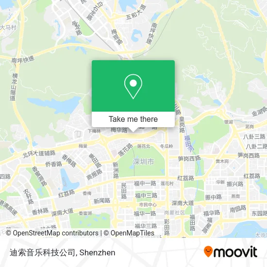 迪索音乐科技公司 map