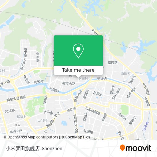 小米罗田旗舰店 map