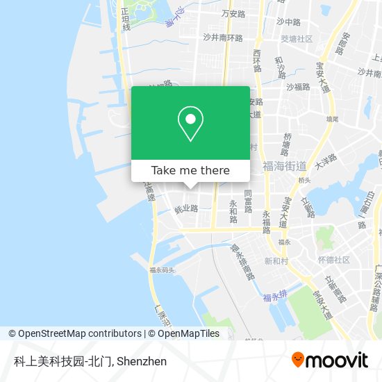 科上美科技园-北门 map