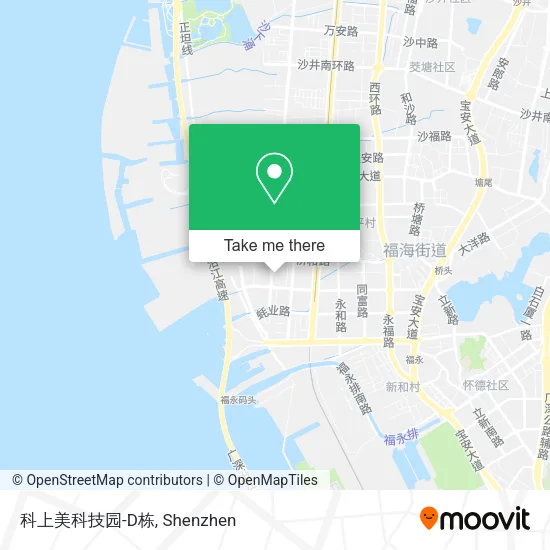 科上美科技园-D栋 map