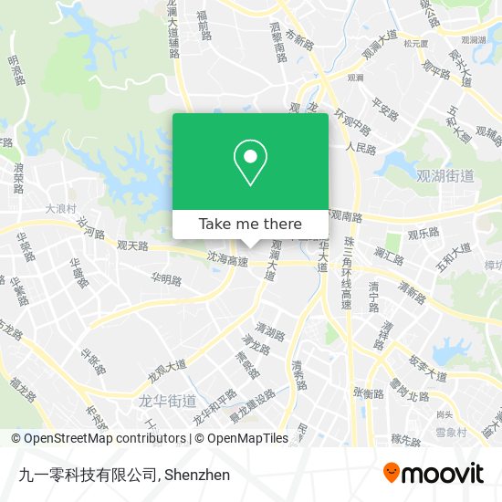 九一零科技有限公司 map