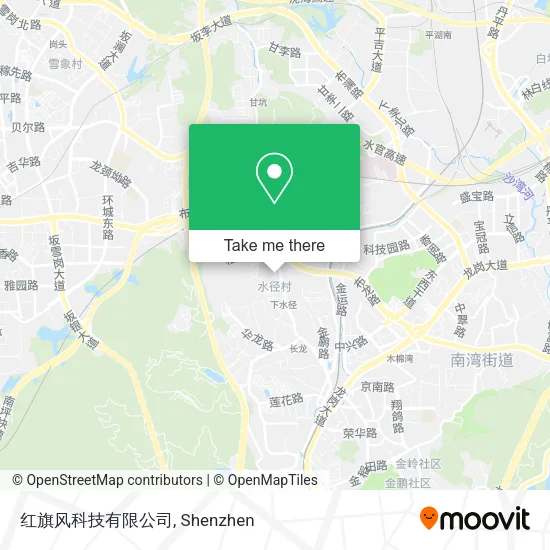 红旗风科技有限公司 map