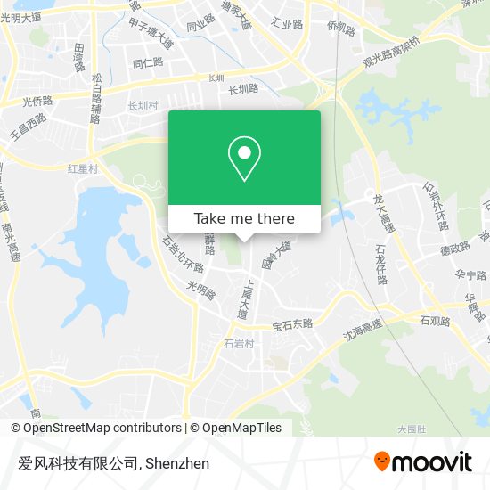 爱风科技有限公司 map