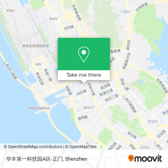 华丰第一科技园A区-正门 map
