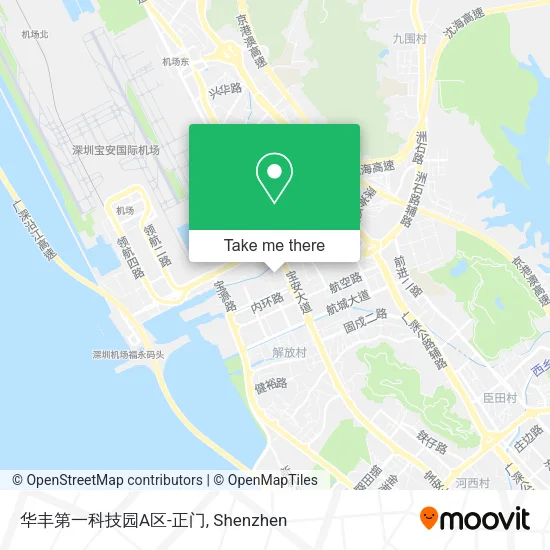 华丰第一科技园A区-正门 map