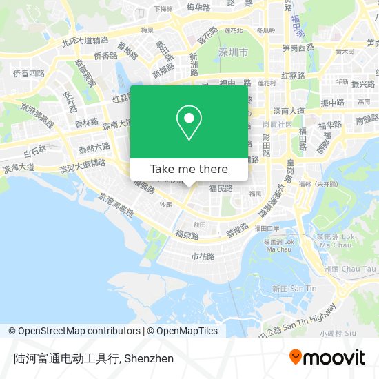陆河富通电动工具行 map