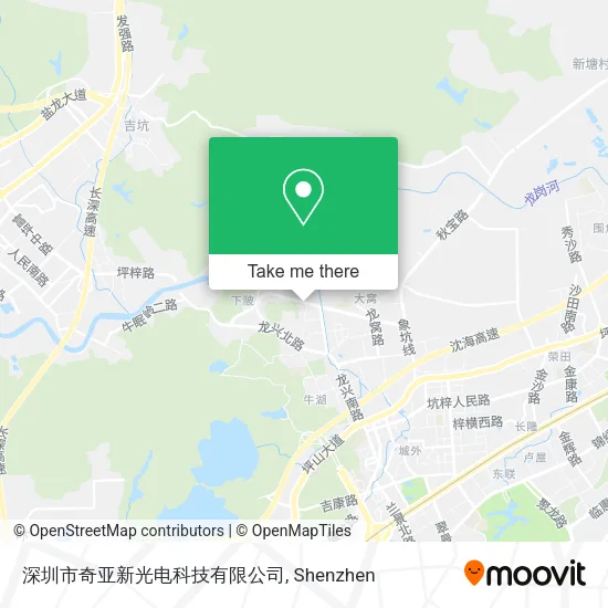 深圳市奇亚新光电科技有限公司 map