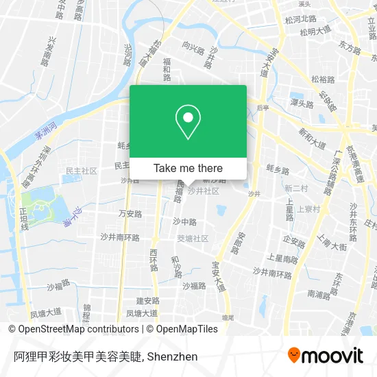 阿狸甲彩妆美甲美容美睫 map