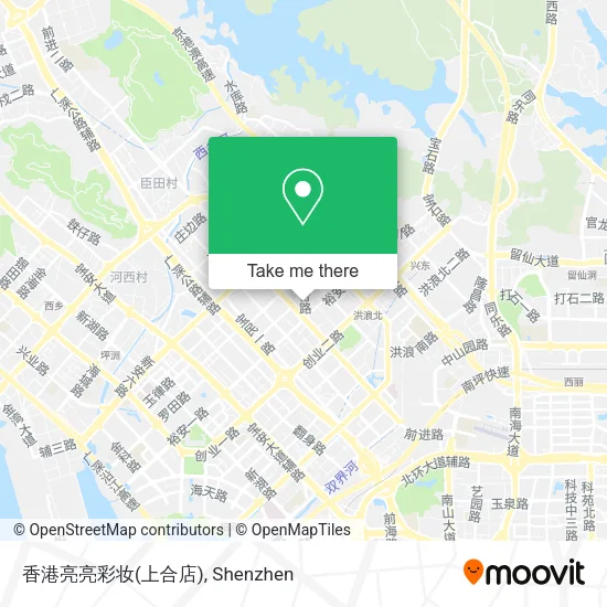 香港亮亮彩妆(上合店) map