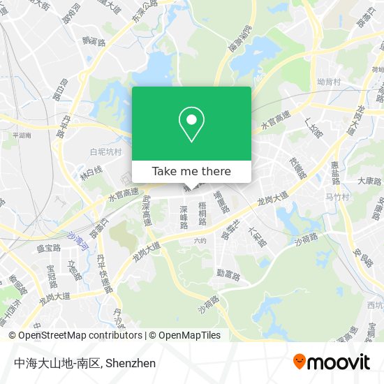 中海大山地-南区 map