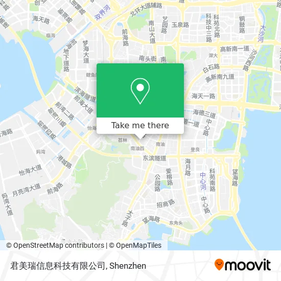 君美瑞信息科技有限公司 map