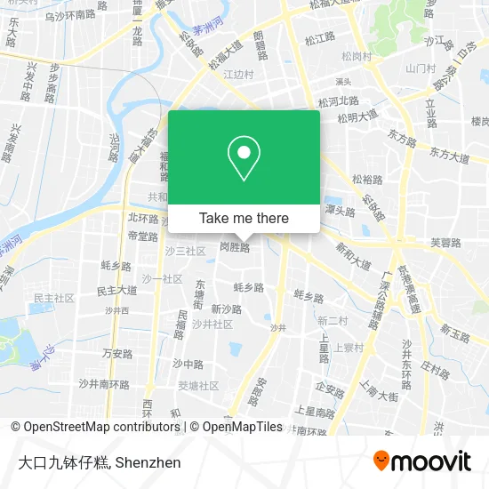 大口九钵仔糕 map