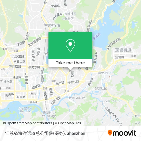 江苏省海洋运输总公司(驻深办) map