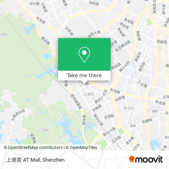 上塘荟 AT Mall map
