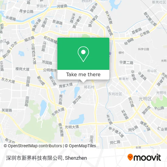 深圳市新界科技有限公司 map