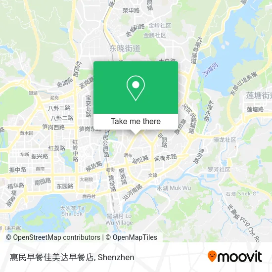 惠民早餐佳美达早餐店 map