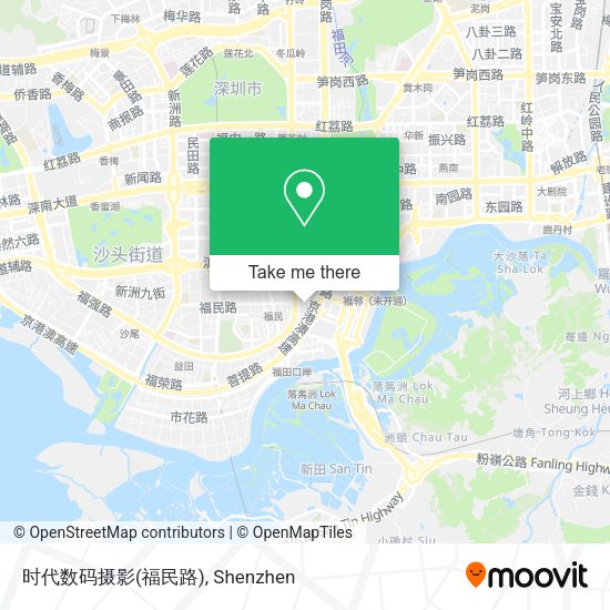 时代数码摄影(福民路) map