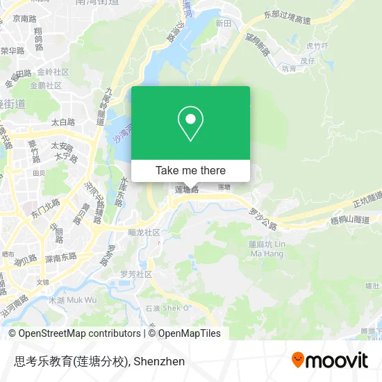 思考乐教育(莲塘分校) map