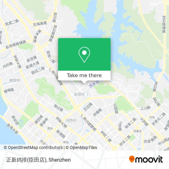 正新鸡排(臣田店) map