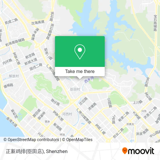 正新鸡排(臣田店) map