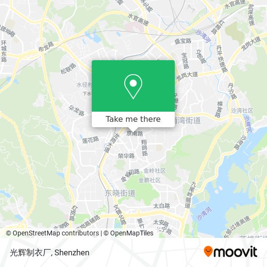 光辉制衣厂 map