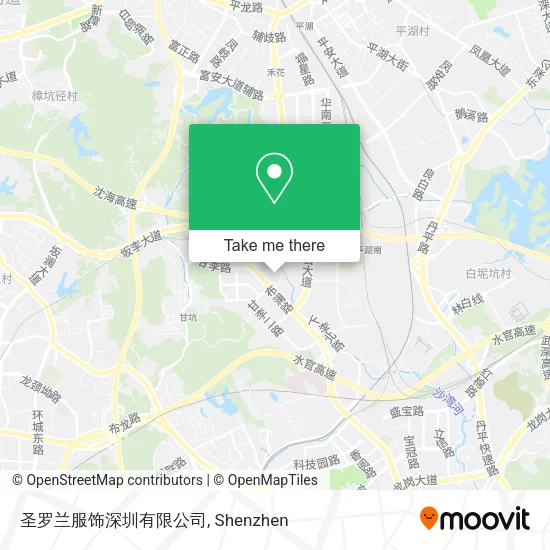 圣罗兰服饰深圳有限公司 map
