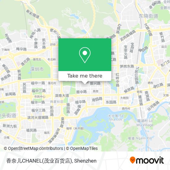 香奈儿CHANEL(茂业百货店) map